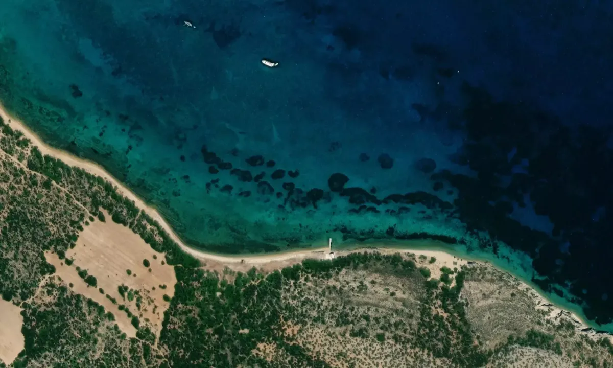 Flyfoto av Antiparos 1