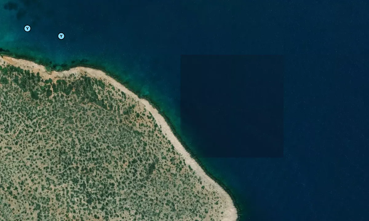 Satelite image of Antiparos,Grecia
