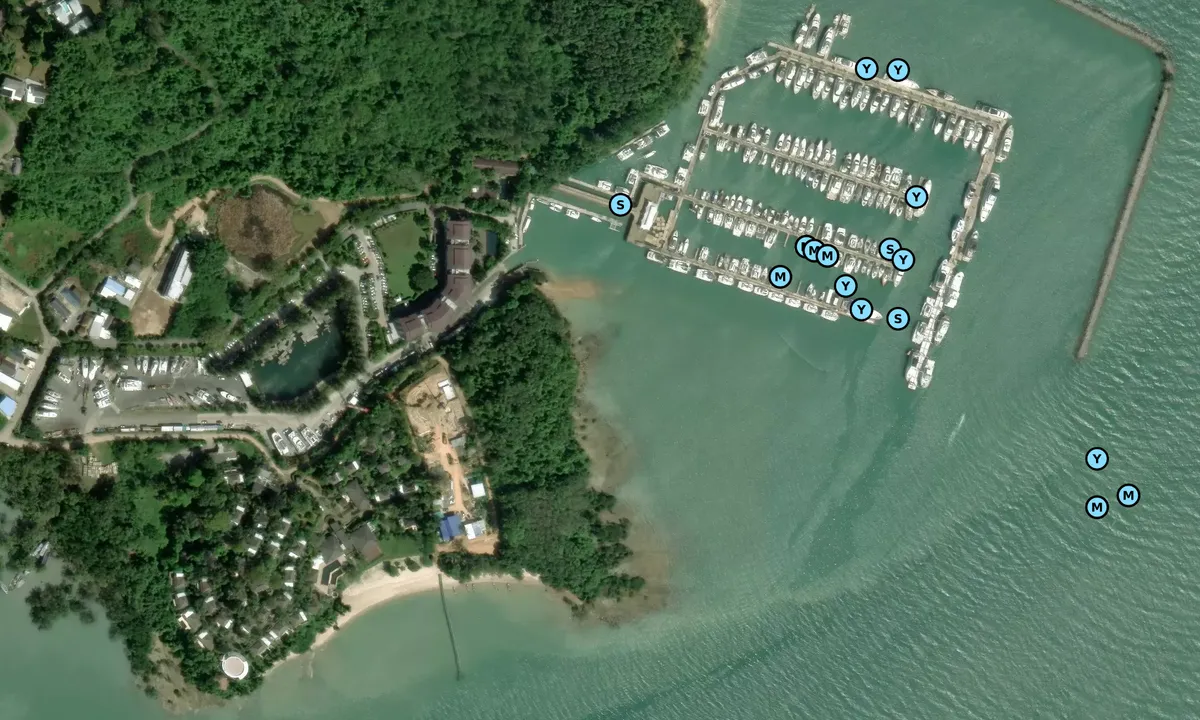 Satelite image of Aopo Grand Marina