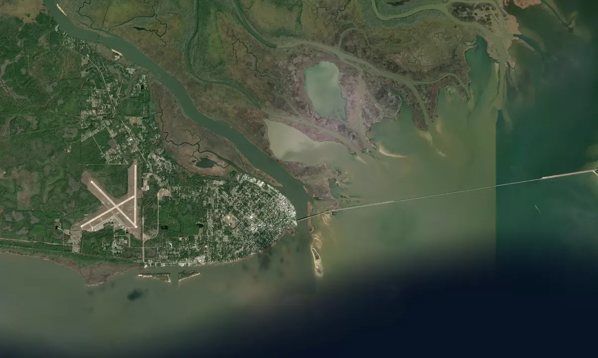 Flyfoto av Apalachicola
