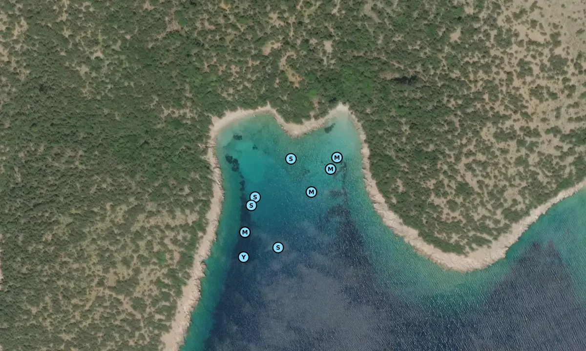 Satelite image of Aquarius Bay