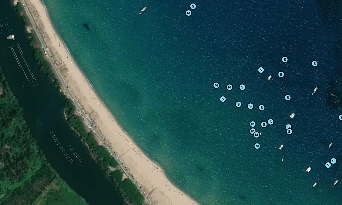 Satelite image of Arbatax Nord