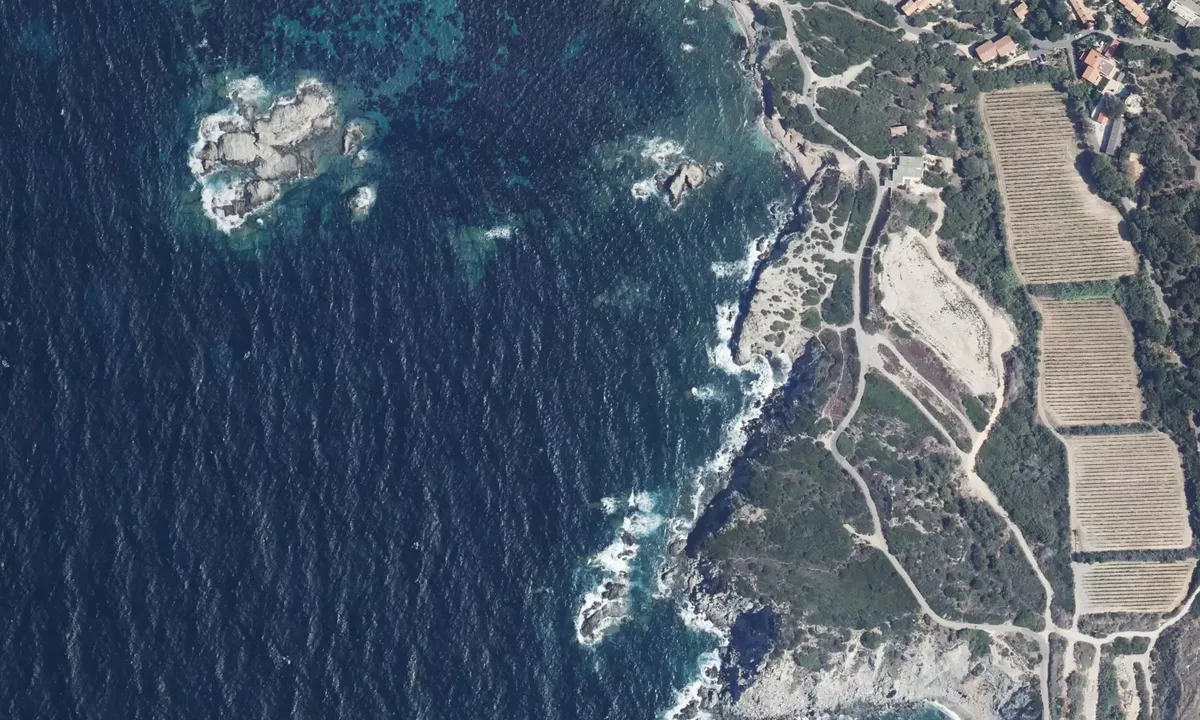 Satelite image of Archipel des Embiez