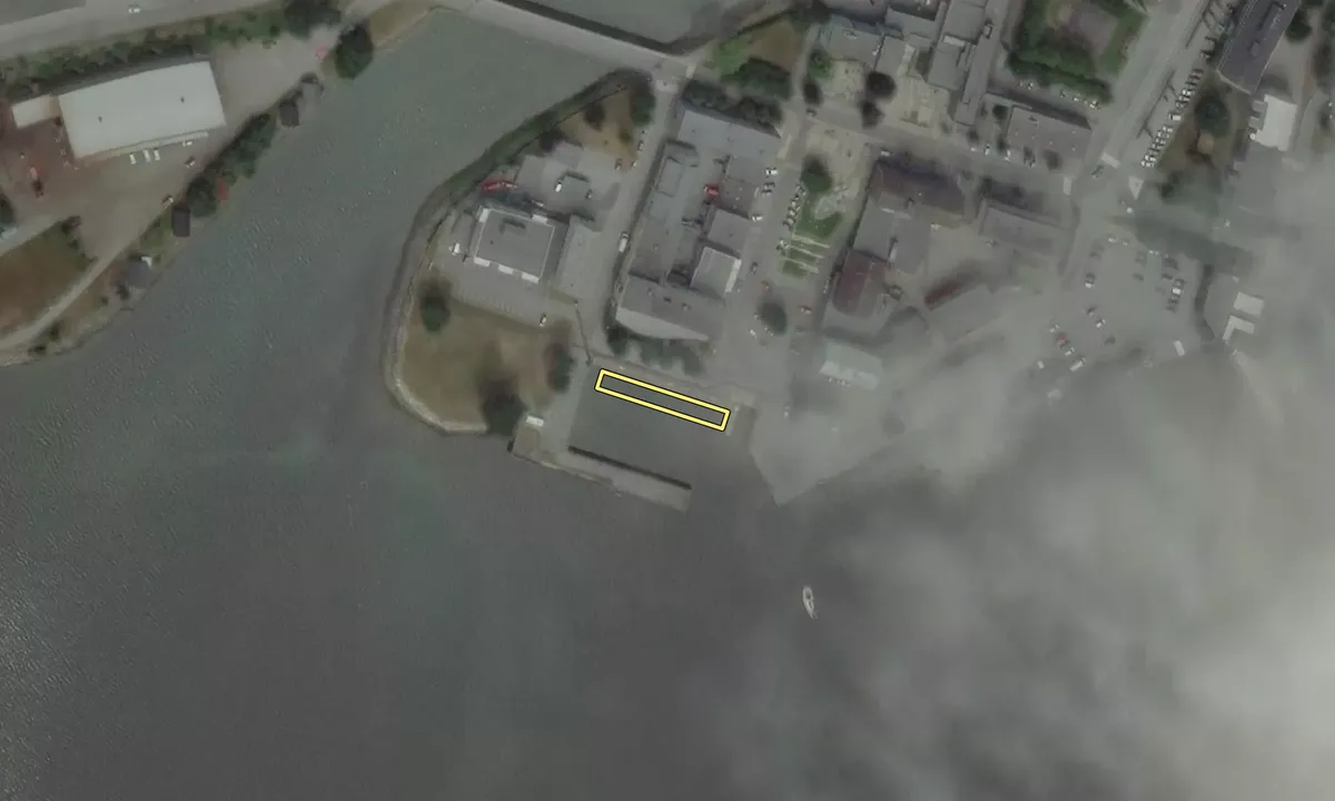 Satelite image of Årdalstangen