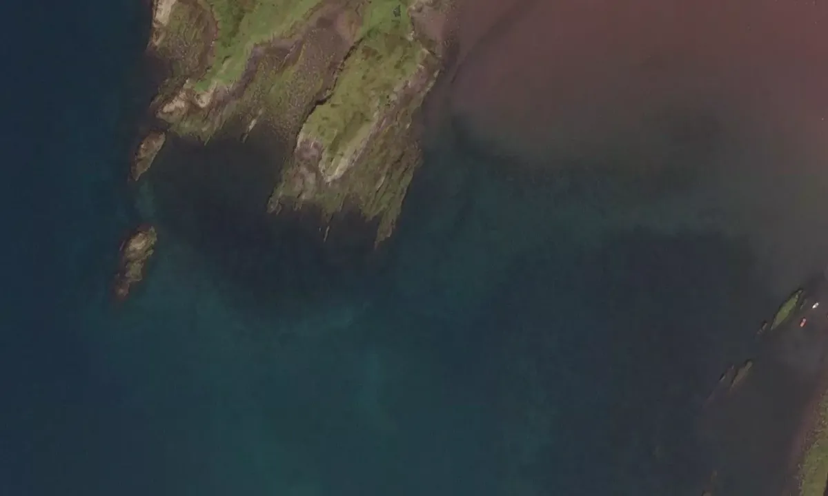Flyfoto av Ardmaddy Bay