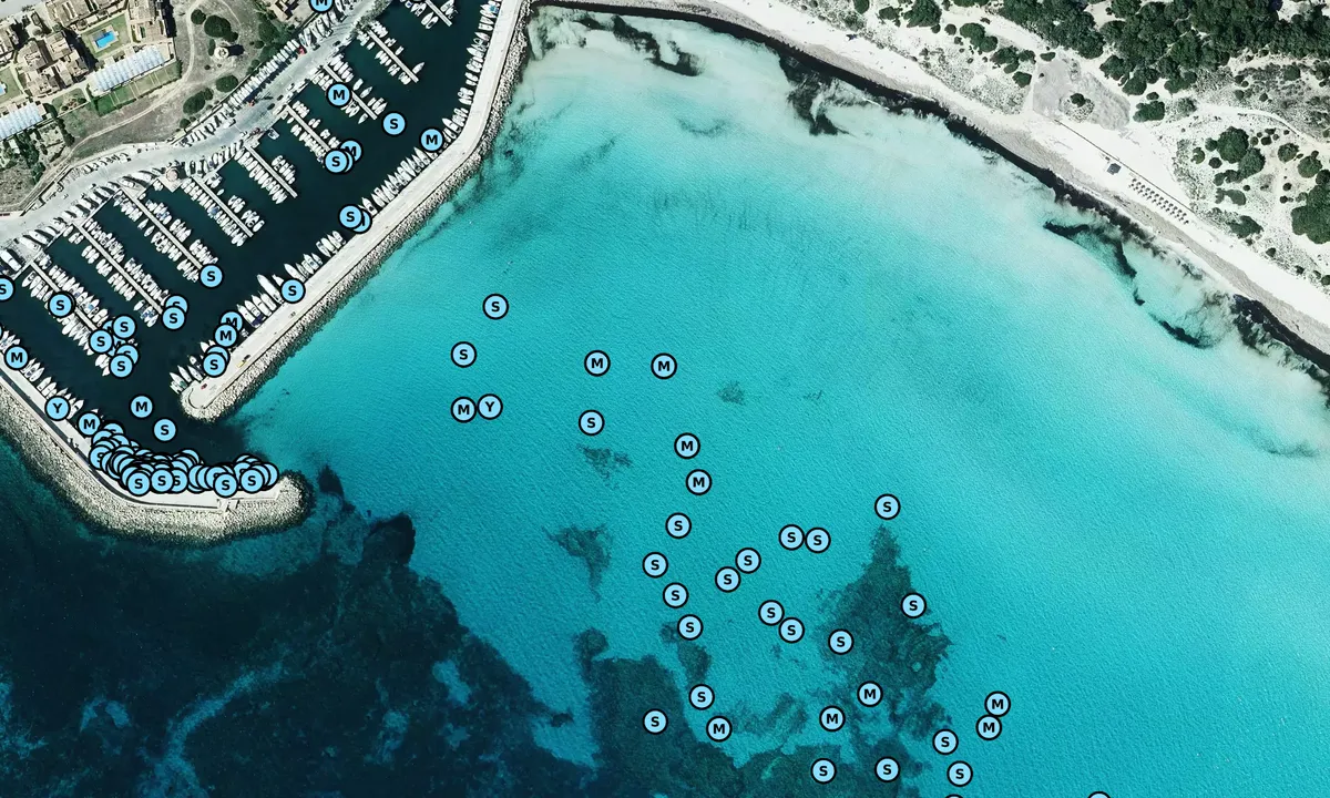 Satelite image of Arenal de Sa Ràpita