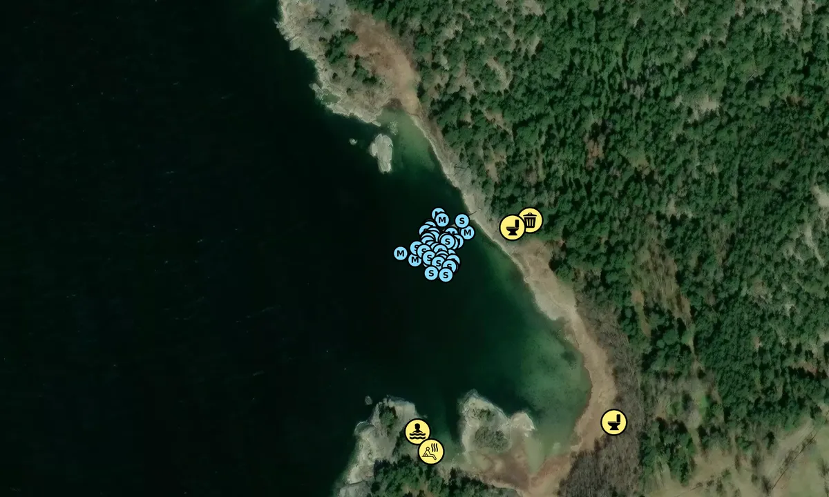 Satelite image of Arholma - Ahlmansviken