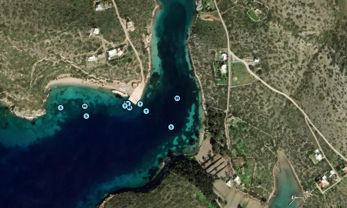 Satelite image of Arkoi SW