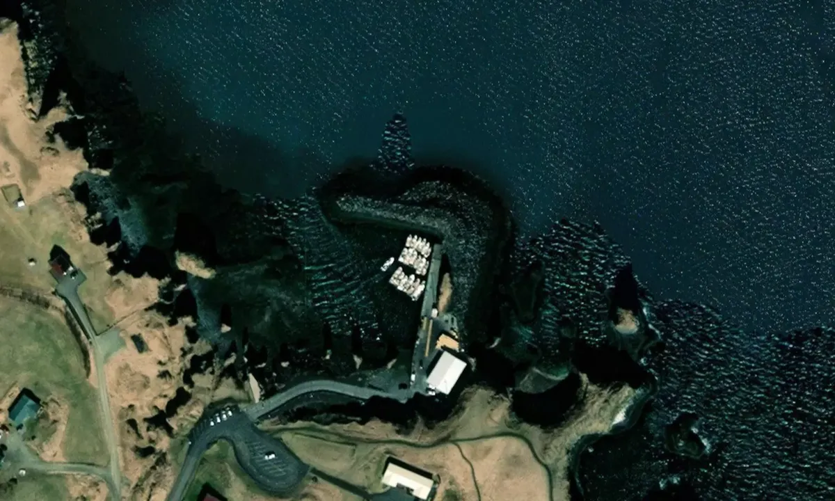 Satelite image of Arnarstapi