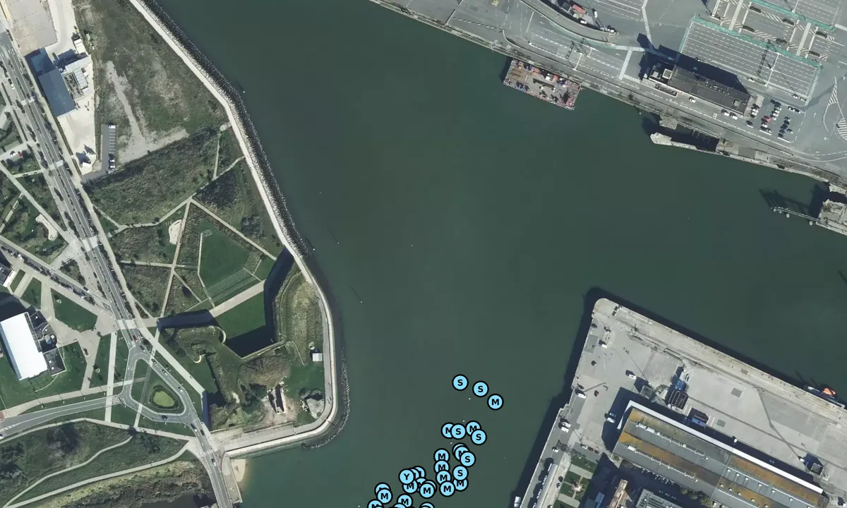 Satelite image of Arrière-port calais
