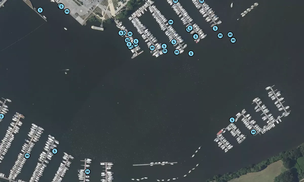 Satelite image of Arzal Camoel Marina
