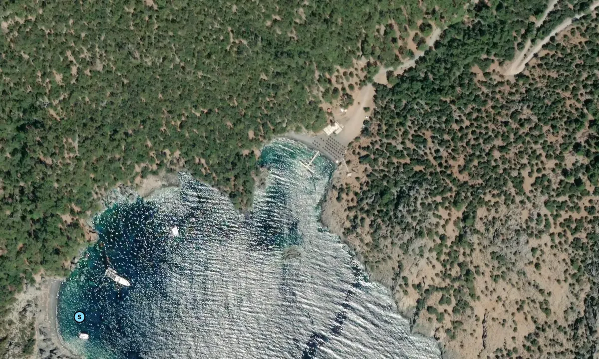 Satelite image of Asi Cove