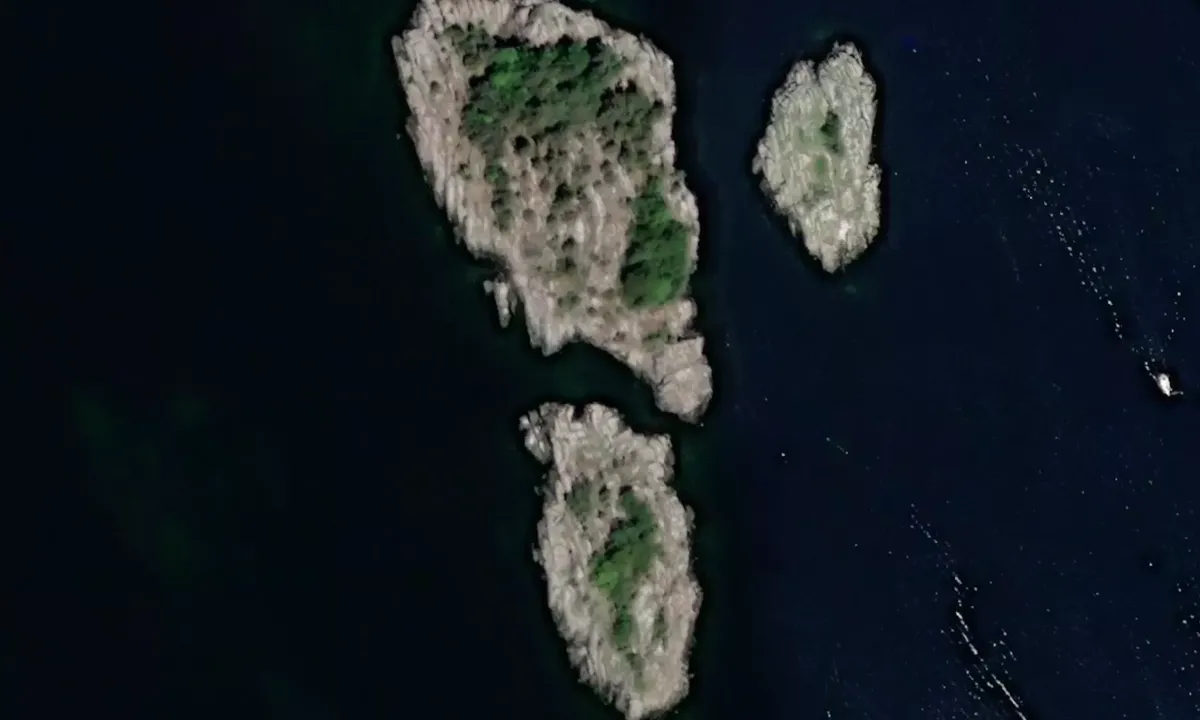 Satelite image of Askholmene