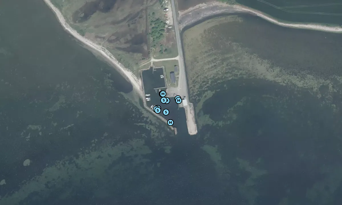 Satelite image of Askø Havn