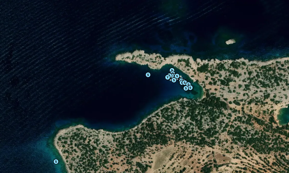 Satelite image of Ayios Ioannis Dokos