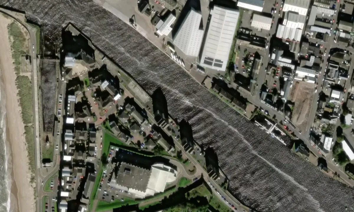 Satelite image of Ayr Yacht and Cruising Club
