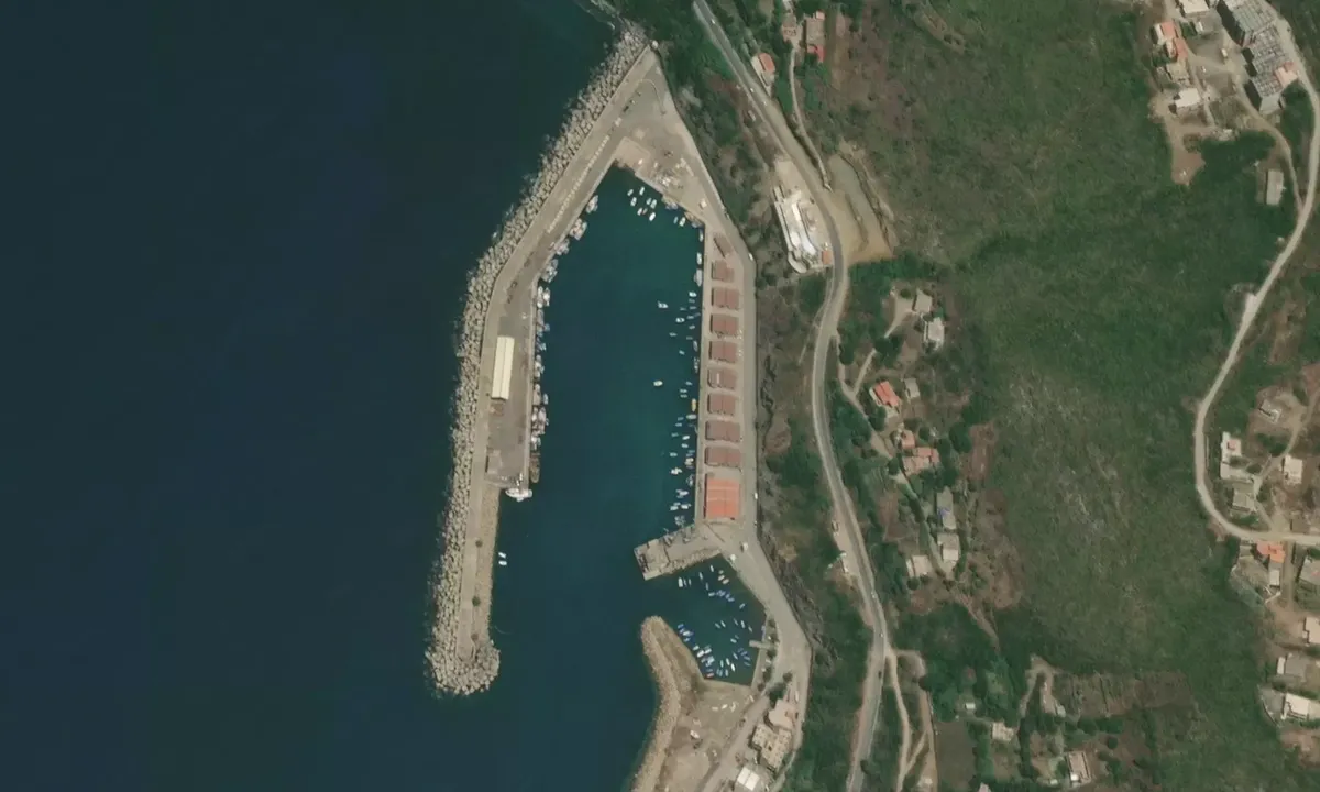 Satelite image of Azefoun