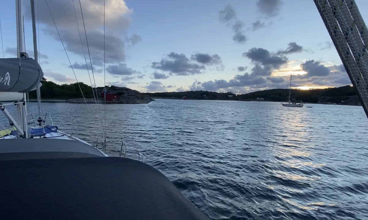 Bächevik - SXK Västkust bouy: From one of the SXK bouys