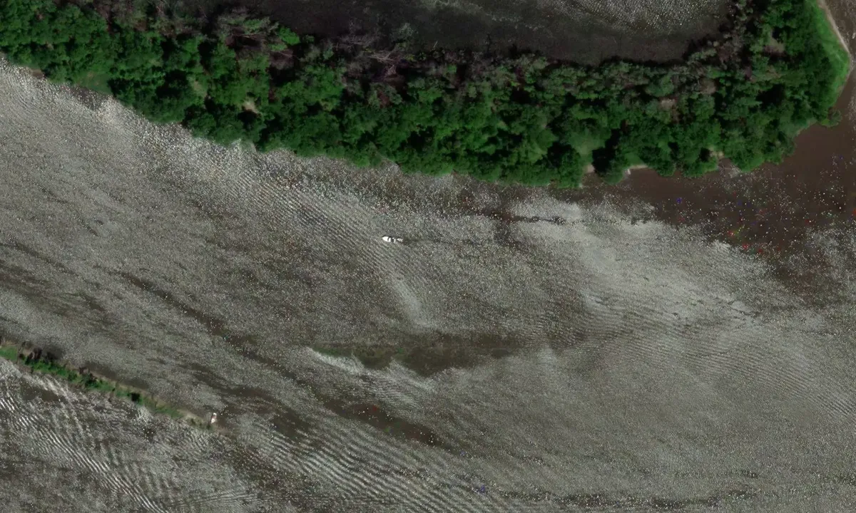 Satelite image of Back Channel