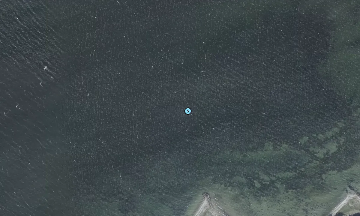 Satelite image of Bækkehave fyr bouy