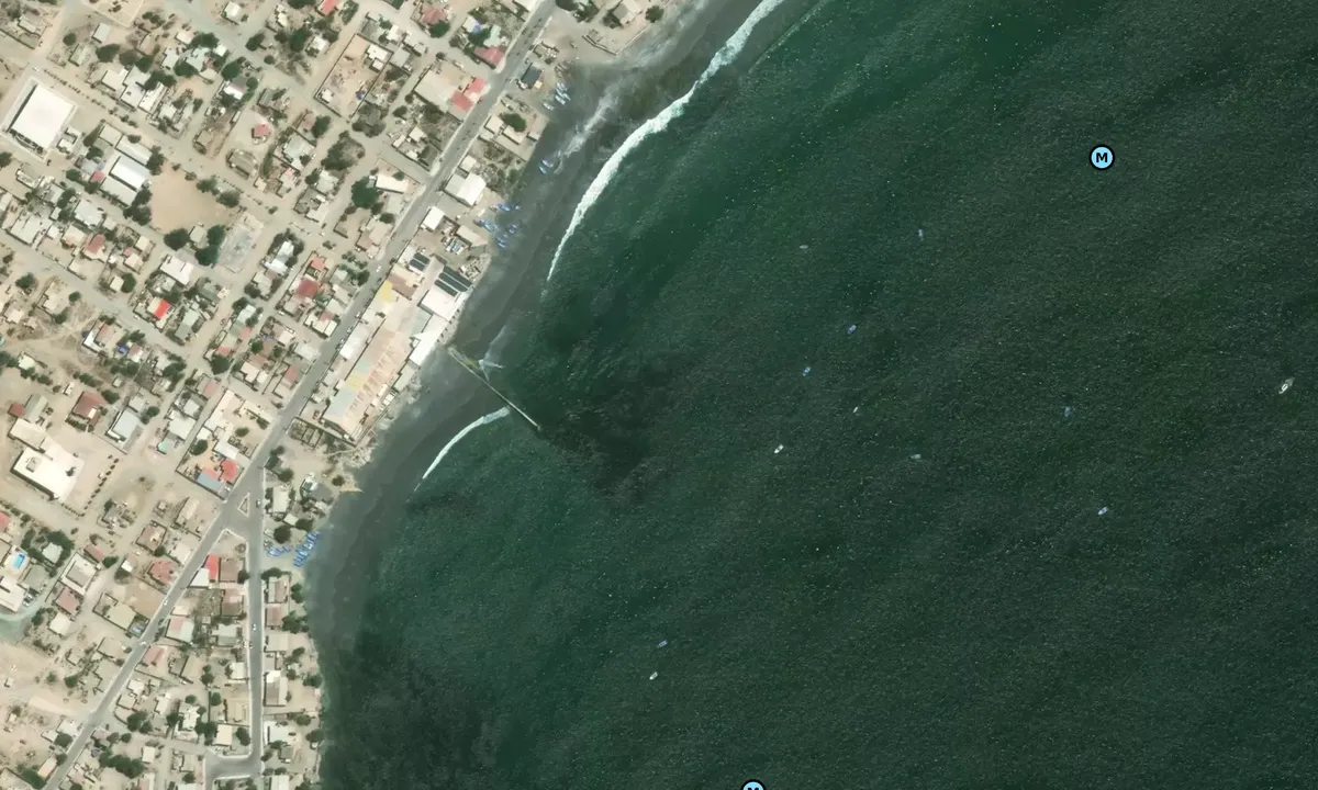 Satelite image of Bahia Asuncion