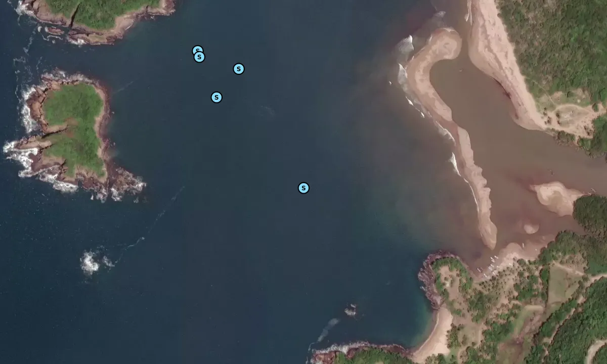 Satelite image of Bahia Chamela - S