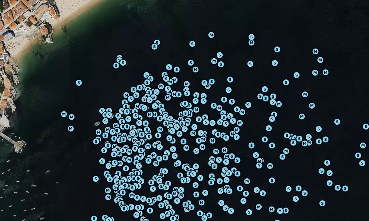 Satelite image of Bahia de Cascais