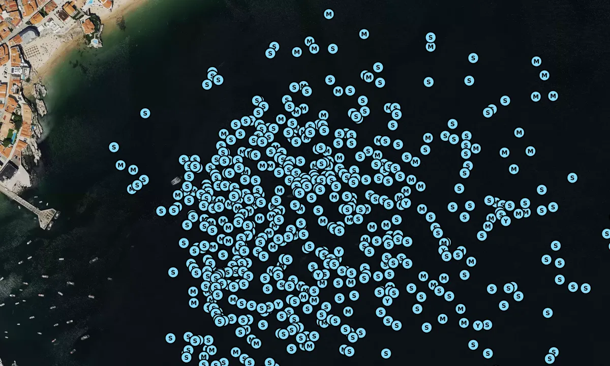 Satelite image of Bahia de Cascais
