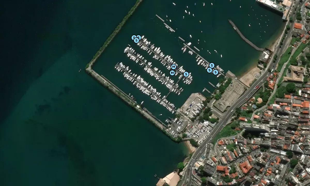 Satelite image of Bahia Marina