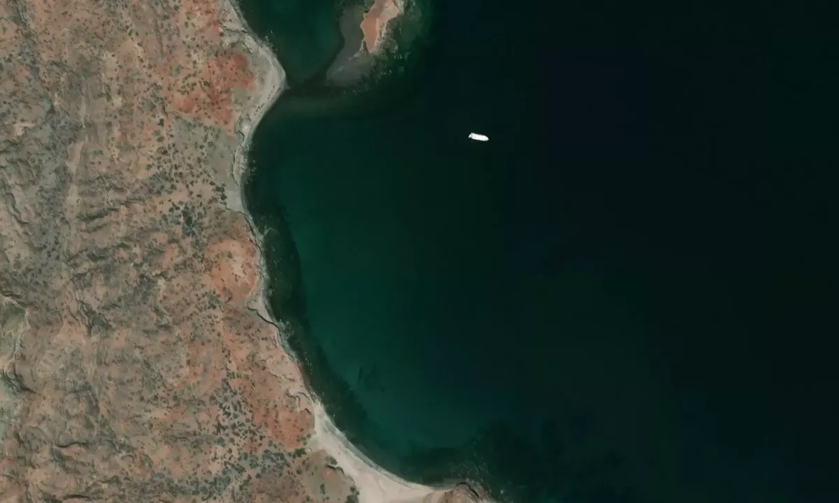 Satelite image of Bahia San Cosme - S