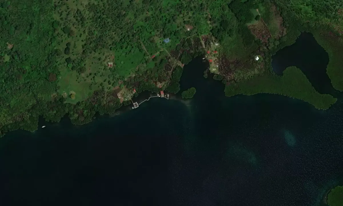 Flyfoto av Bahia Terra Oscura