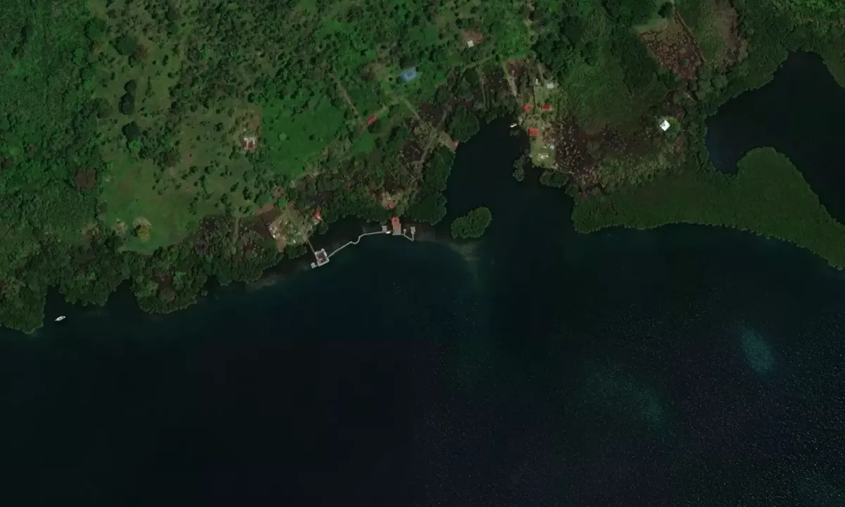 Satelite image of Bahia Terra Oscura
