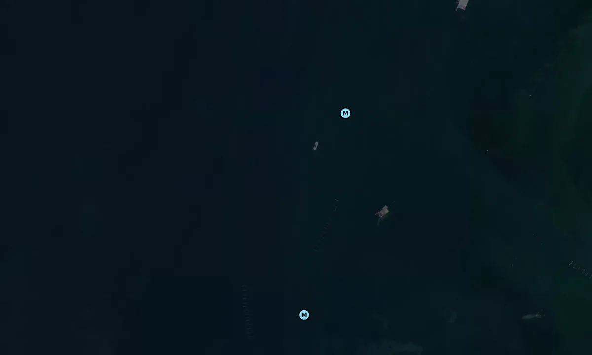 Satelite image of Baia dei porci