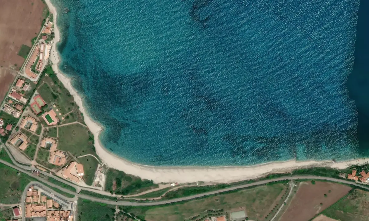 Flyfoto av Baia della Rocchetta