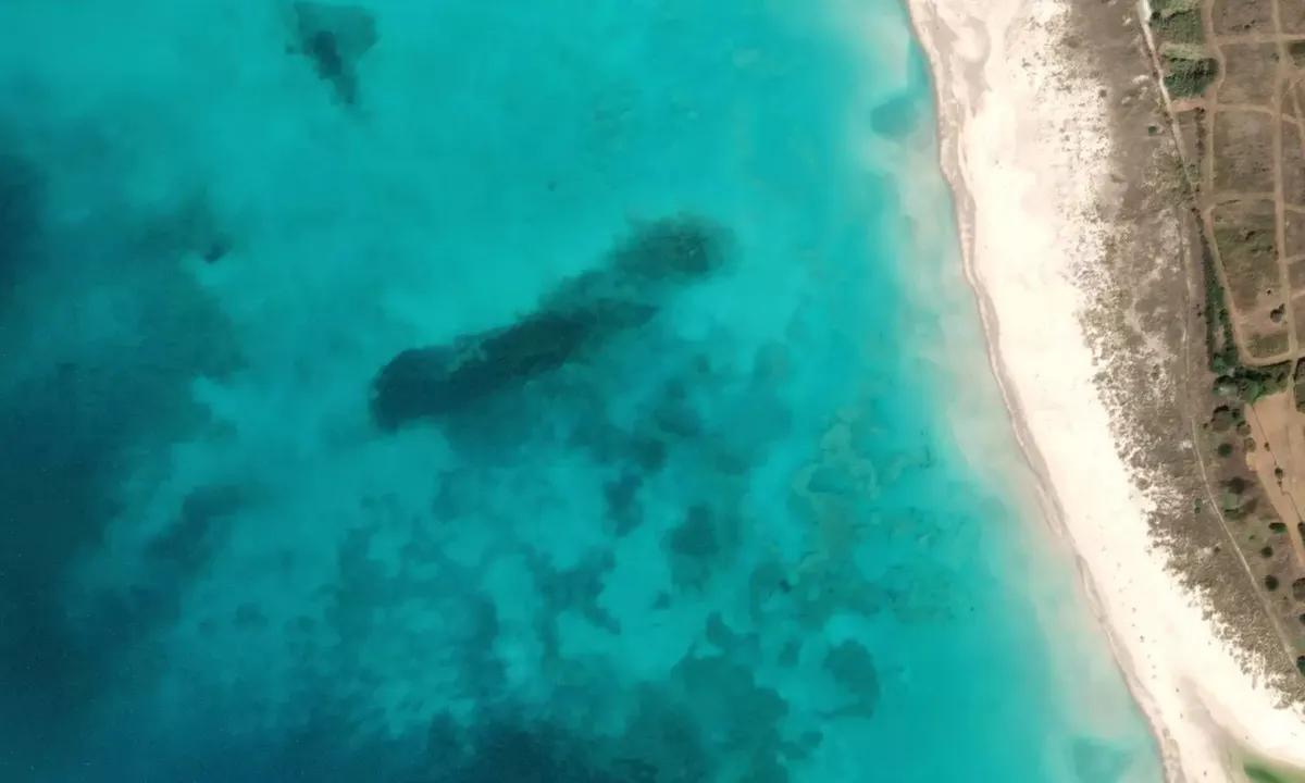 Satelite image of Baia Solvay