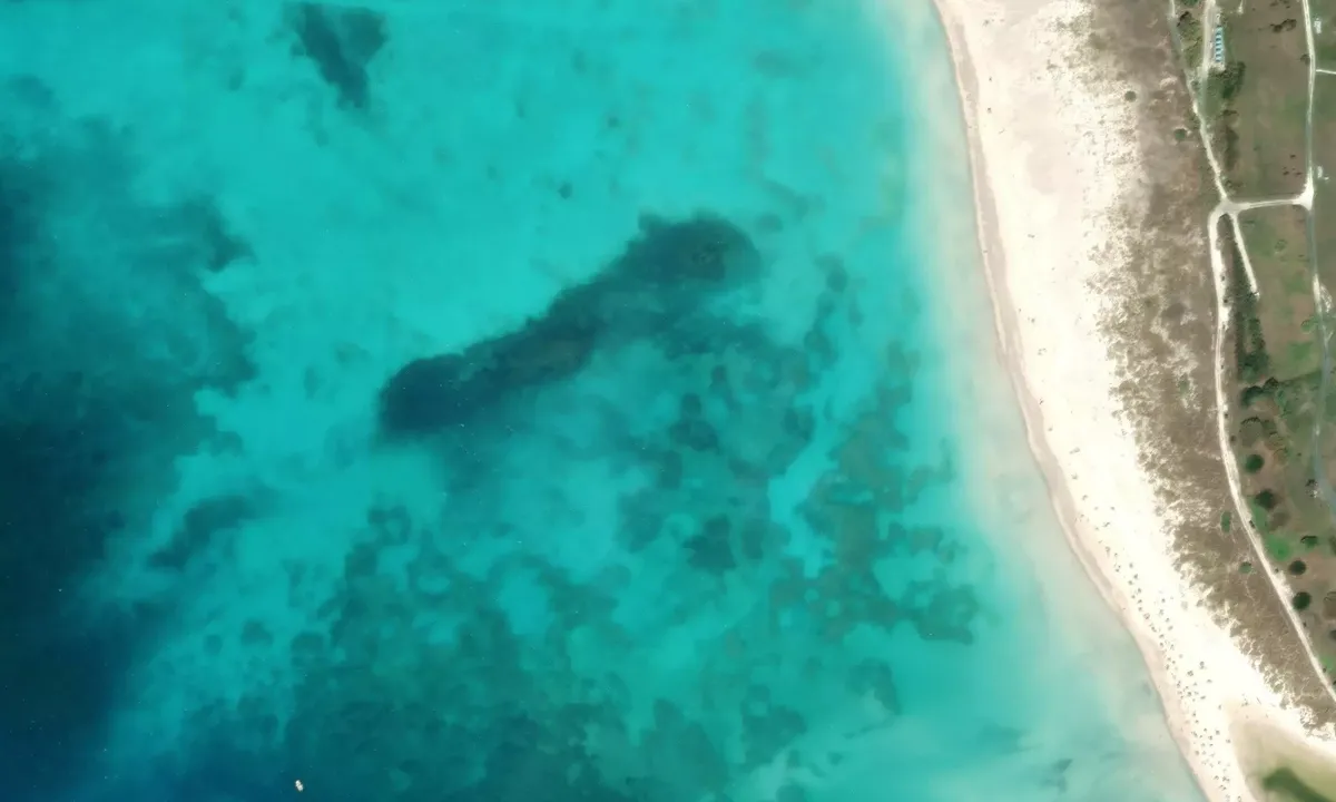 Satelite image of Baia Solvay