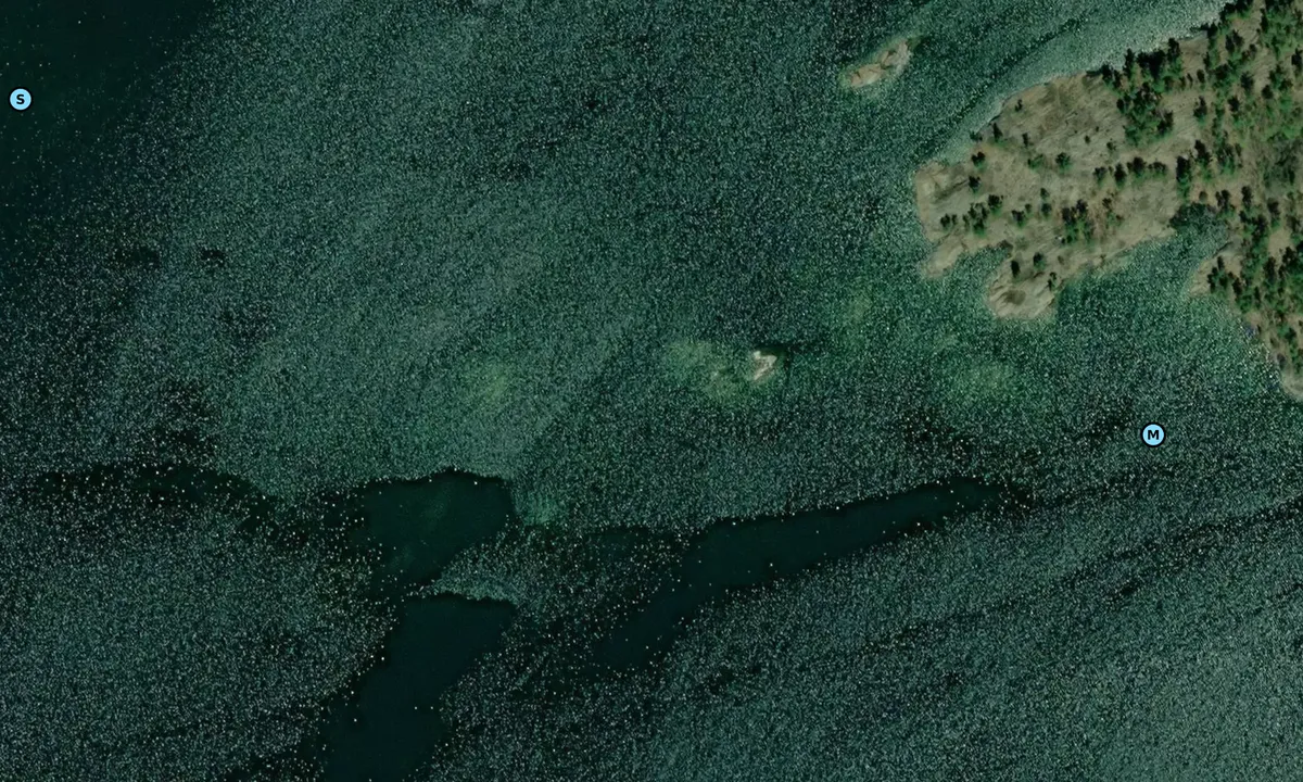 Satelite image of Baie Fine East