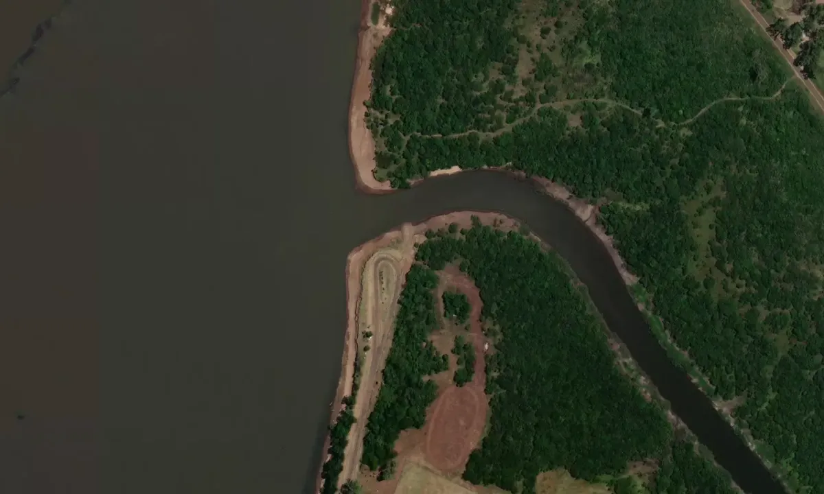 Satelite image of Bajada San Antonio