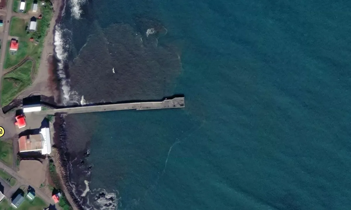 Satelite image of Bakkagerði City Pontoon