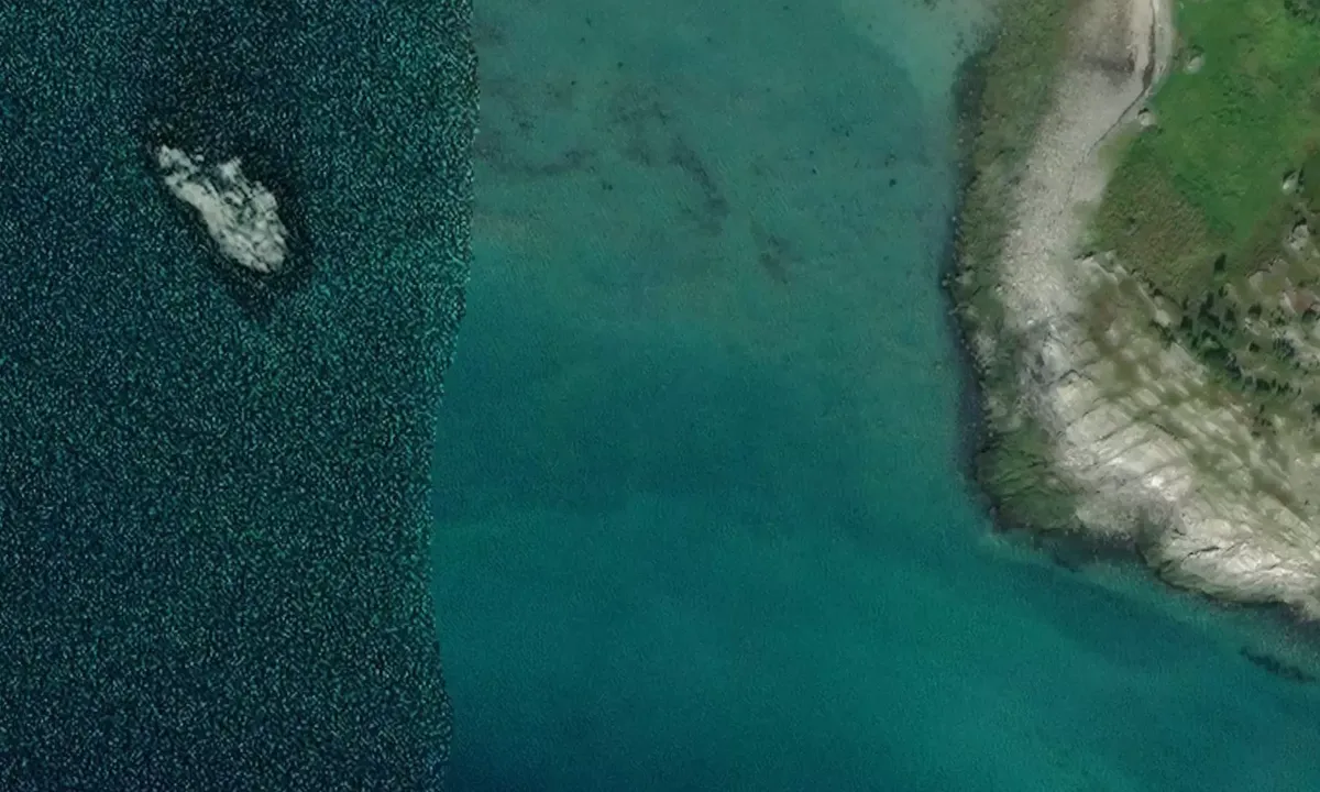 Satelite image of Bakkevol Spildra