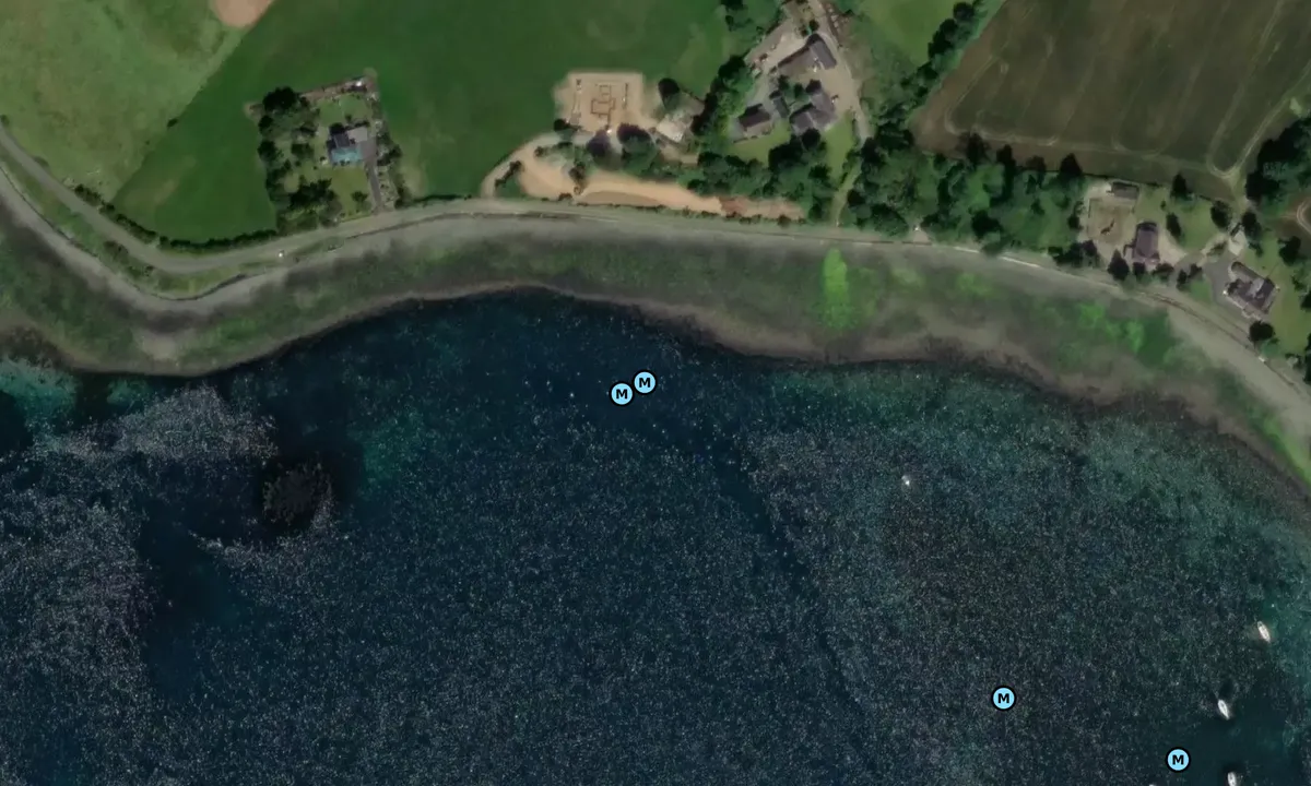 Satelite image of Ballyhenry Bay