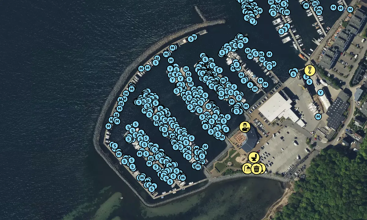 Satelite image of Baltic Bay Marina