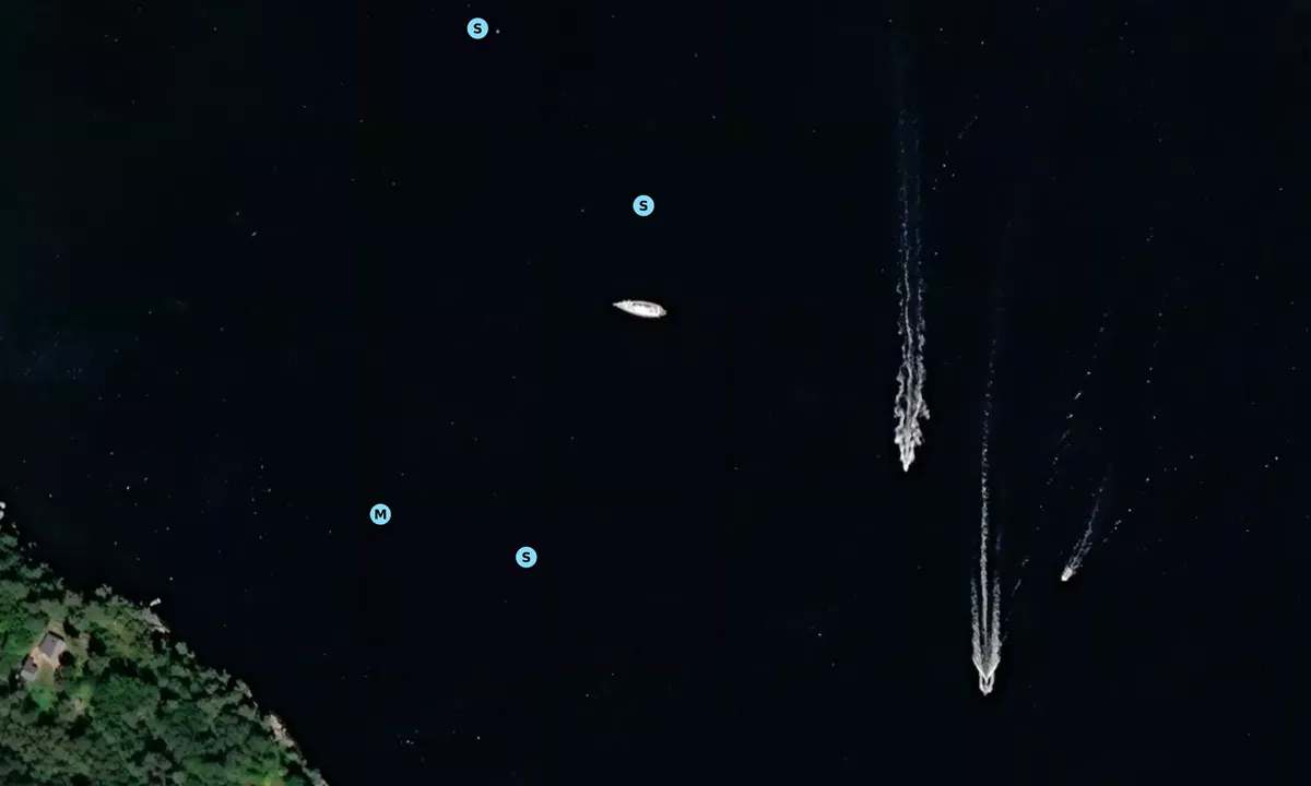 Satelite image of Bankefjorden