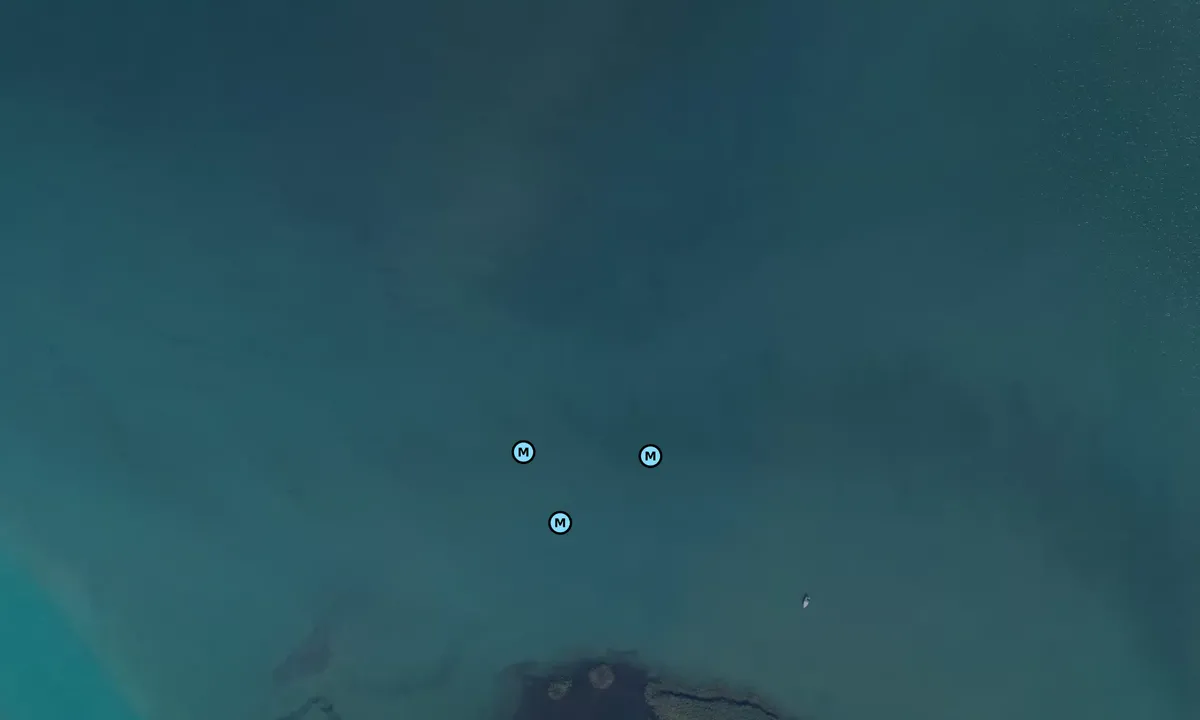 Satelite image of Bare Naked Bay