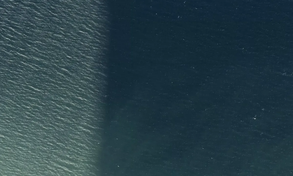 Satelite image of Båring vig