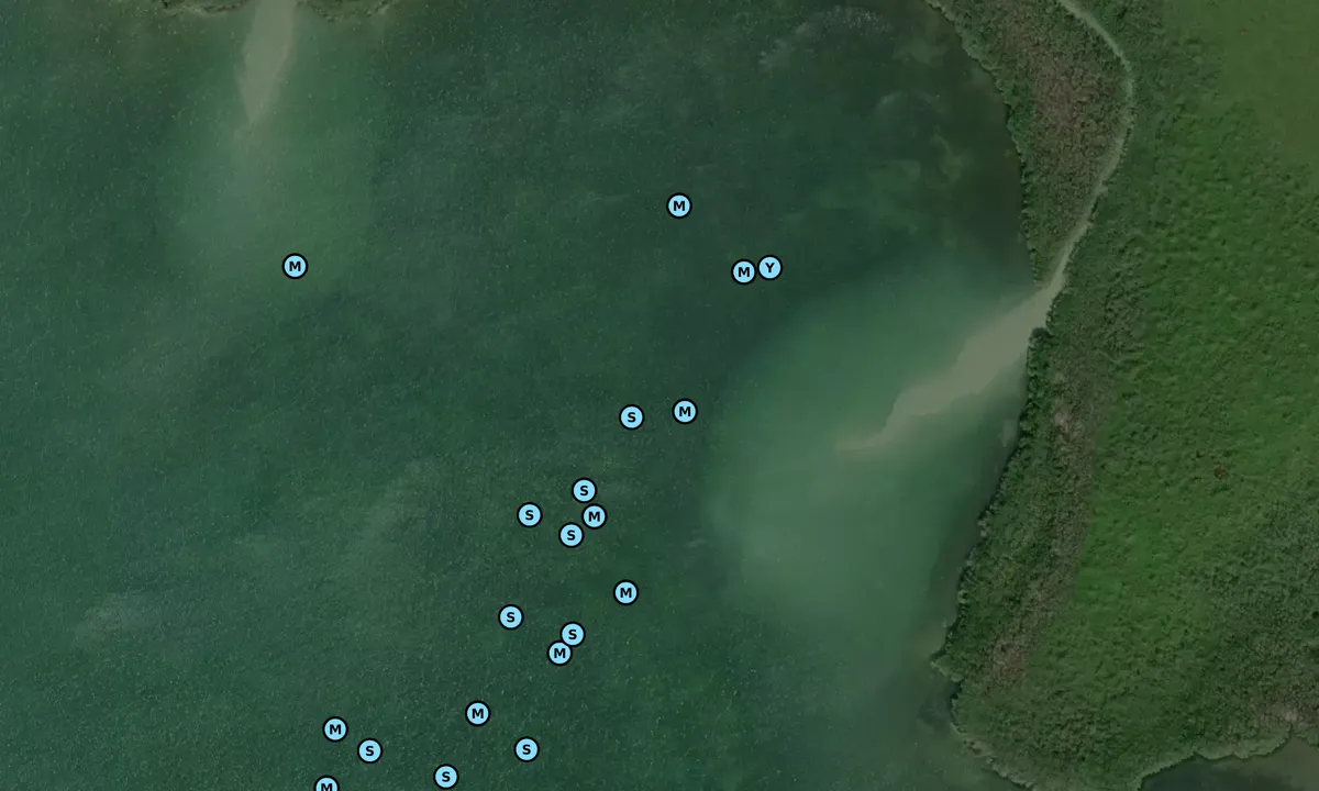 Satelite image of Barnes Sound
