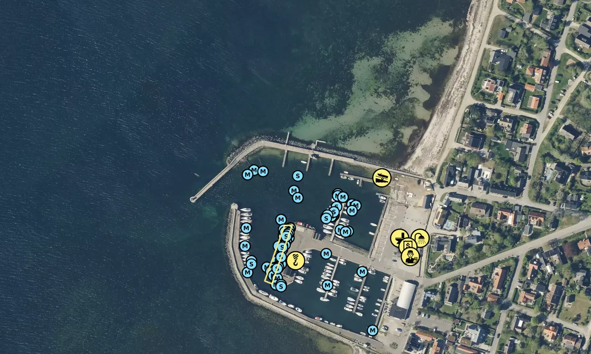 Satelite image of Barsebäckshamn