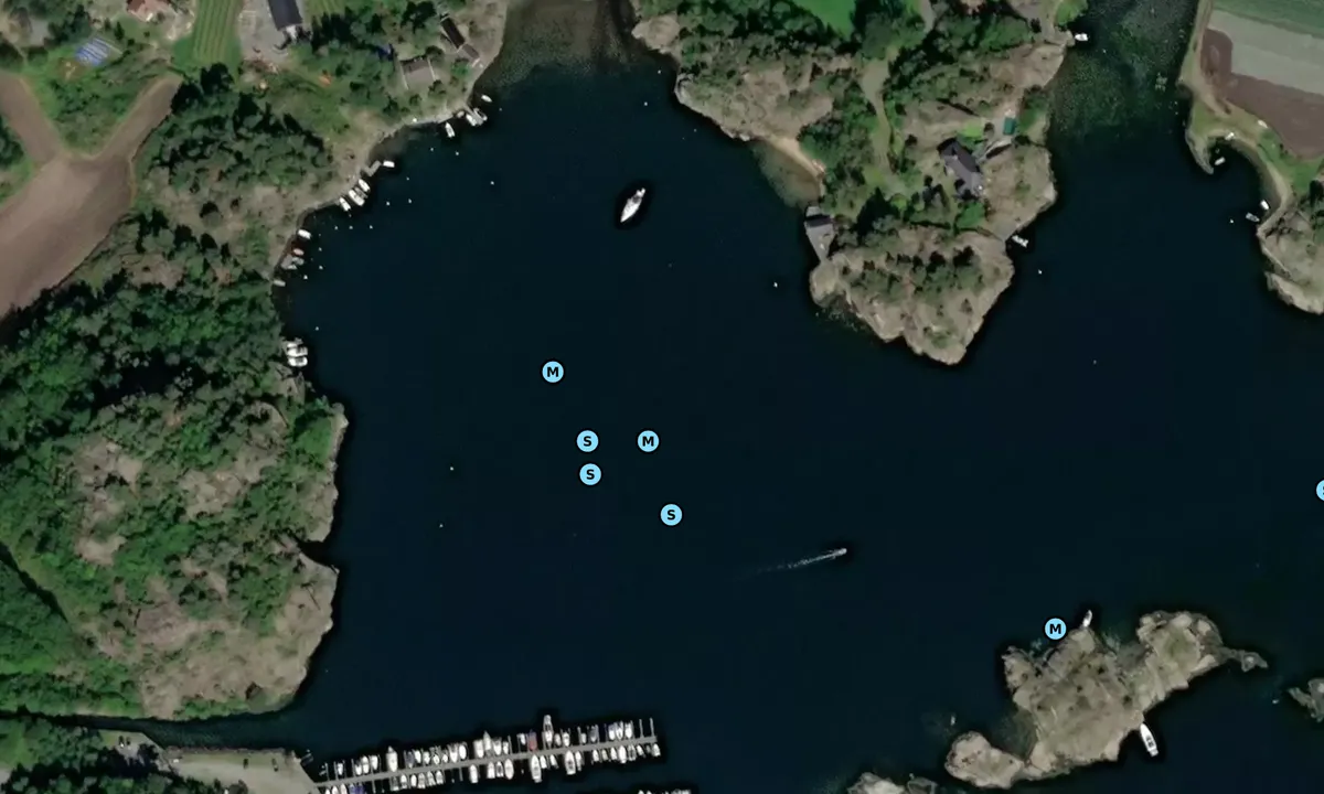 Satelite image of Barselkilen