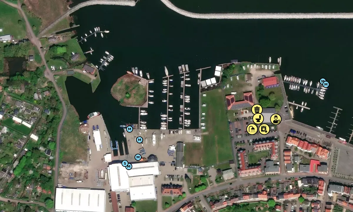 Satelite image of Barther Yacht Service