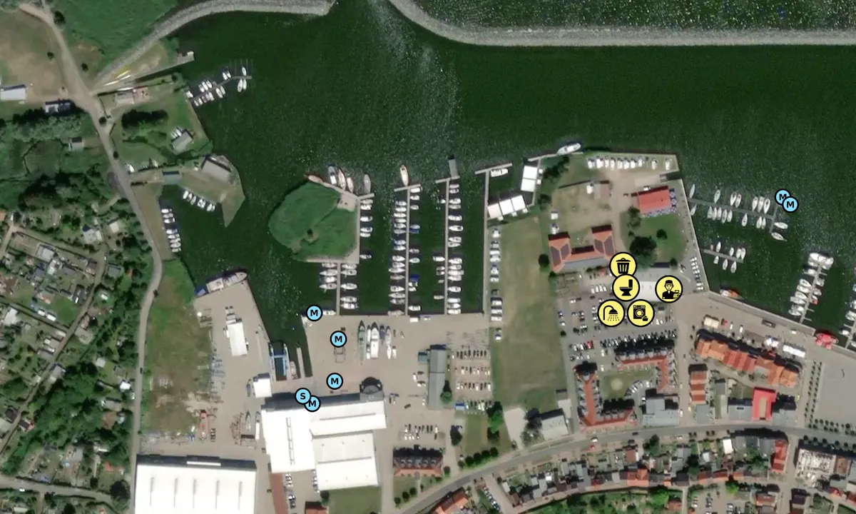 Satelite image of Barther Yacht Service